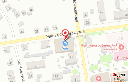 Магазин Уют в Ишиме на карте