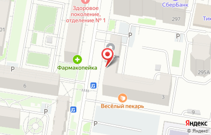 Магазин штор Мир штор в Индустриальном районе на карте