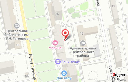 Версус на улице Ленина на карте