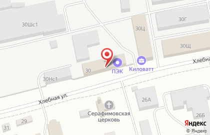 Интернет-магазин шин и дисков Шип-Шип на Хлебной улице на карте