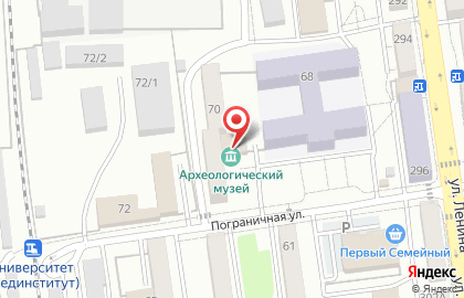 Учебный Археологический Музей, СахГУ на карте