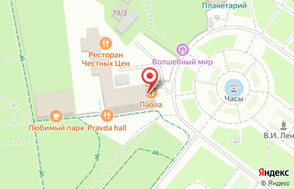 Контактный зоопарк Лапушки в Октябрьском районе на карте