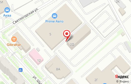 Компания Линопторг на Светлогорской улице на карте