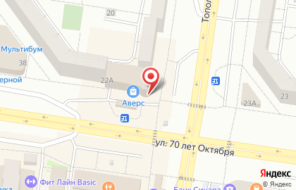 Студия New look в Автозаводском районе на карте