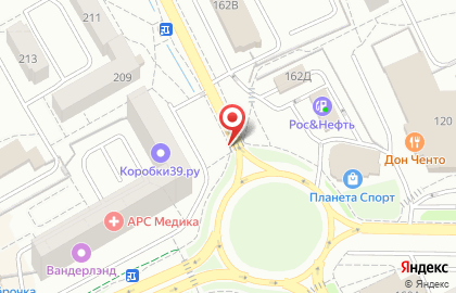 ДВС 39 на улице Горького на карте