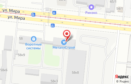 Транспортная компания Траско на площади Карла Маркса на карте