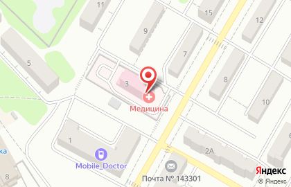 Лечебно-диагностический центр Медицина в Москве на карте