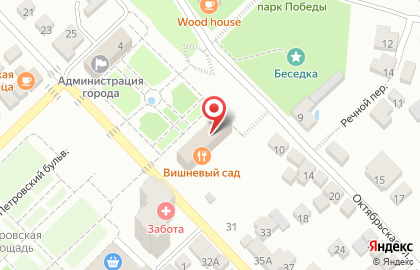 Гостиница Солнечная в Азове на карте