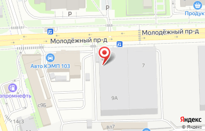 Гаражный кооператив №40 на карте