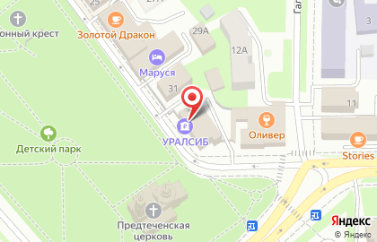 Банк Уралсиб в Вологде на карте