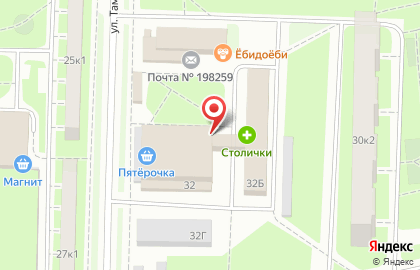 Салон-парикмахерская СеЛена в Красносельском районе на карте