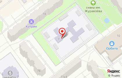 Детский сад Золотой ключик №25 на карте
