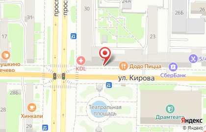 Почта Банк в Кемерово на карте