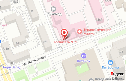 Участковая избирательная комиссия № 3620 на карте