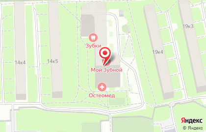 Клиника ОСТЕОМЕД на проспекте Юрия Гагарина на карте
