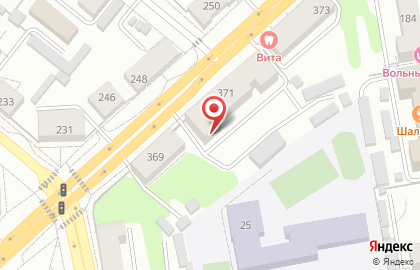 Квартирное бюро на Пролетарской улице на карте