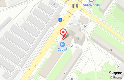Салон штор Вуаль в Засвияжском районе на карте