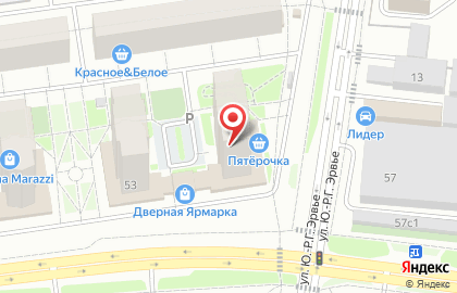 Сеть продовольственных магазинов Катран в Центральном административном округе на карте