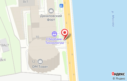 Нота мебель на Варшавском шоссе на карте