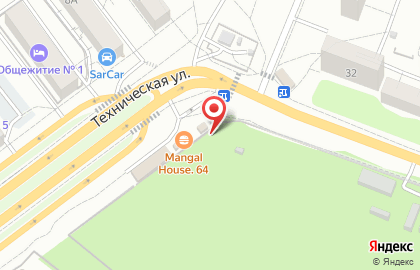 Шиномонтажная мастерская в Кировском районе на карте