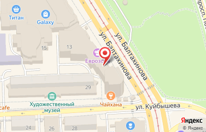 Компания по вывозу твердых коммунальных отходов ЭкоАльянс в Советском районе на карте