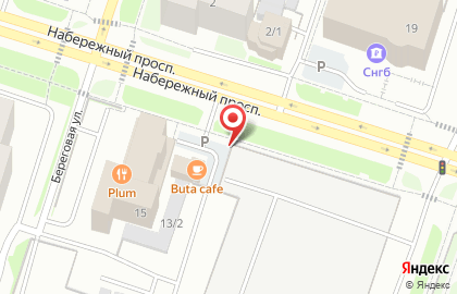 Автостоянка в Сургуте на карте