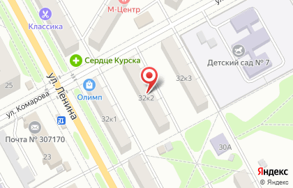 Кондитерская в Курске на карте