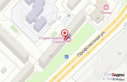 Магазин товаров для рыбалки Акула на Профсоюзной улице на карте