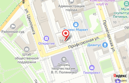 Оренбургская Епархия на Советской улице на карте