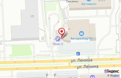 Киоск по продаже фастфудной продукции на улице Ленина на карте