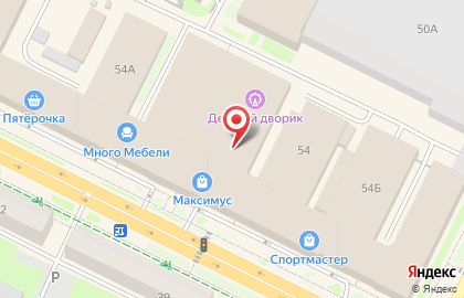 Магазин обуви и аксессуаров kari на Октябрьском проспекте на карте