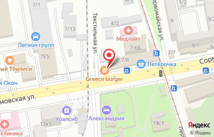 Таксопарк GoodWay на Сормовской улице на карте
