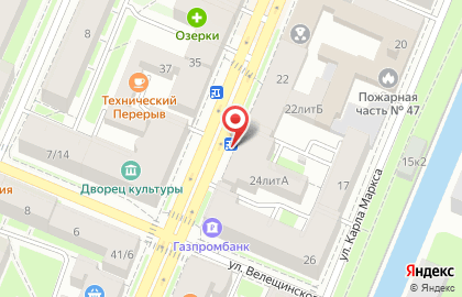 Салон связи Связной в Калининском районе на карте