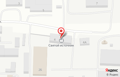 Завод Святой источник на карте