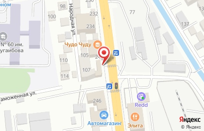 Гастроном 107 на карте