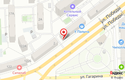 Салон Самцветок в Советском районе на карте