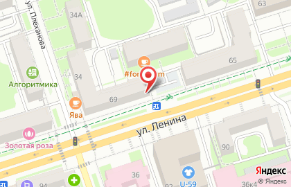 Магазин-пекарня Хлебница в Дзержинском районе на карте