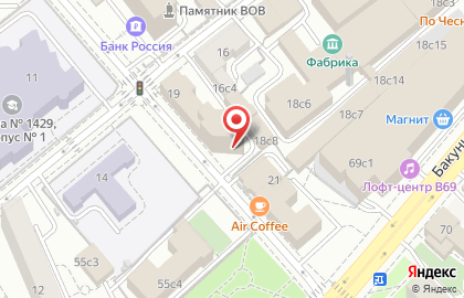 Дело в Москве на карте