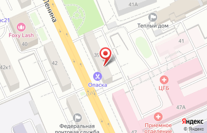 АК Барс Банк на проспекте Ленина на карте