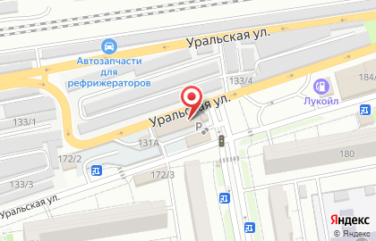 Автосервис FIT SERVICE на Уральской улице на карте