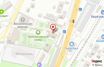Магазин Правильная корзинка на улице Ломоносова, 1в на карте