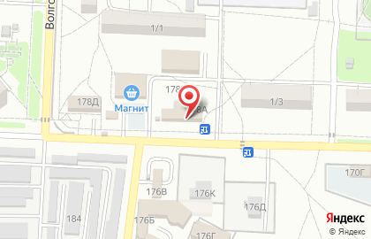 Парикмахерская Сандр на улице Волгоградская на карте