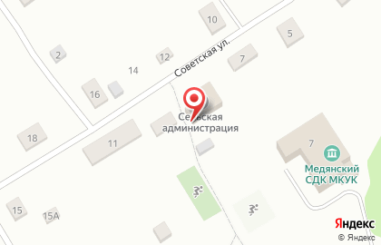 Аптечный пункт Городская аптека №120 на Советской улице на карте