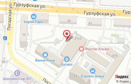 Компания УралСнаб на Посадской улице на карте