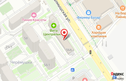 Торговый центр Мандарин на Салмышской улице на карте