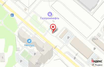 Шиномонтажная мастерская в Кировском районе на карте