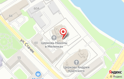 Николо-Мельницкая церковь на карте