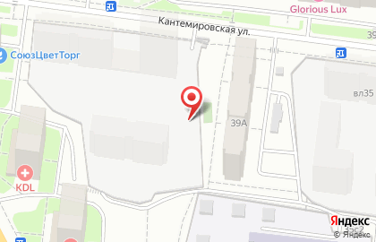 Автошкола Виадук на Кантемировской улице в Царицыно на карте