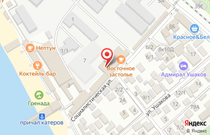 Столовая в Сочи на карте