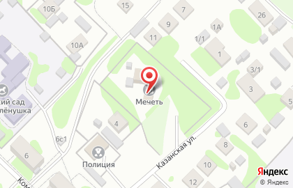 Мечеть, с. Осиново на карте